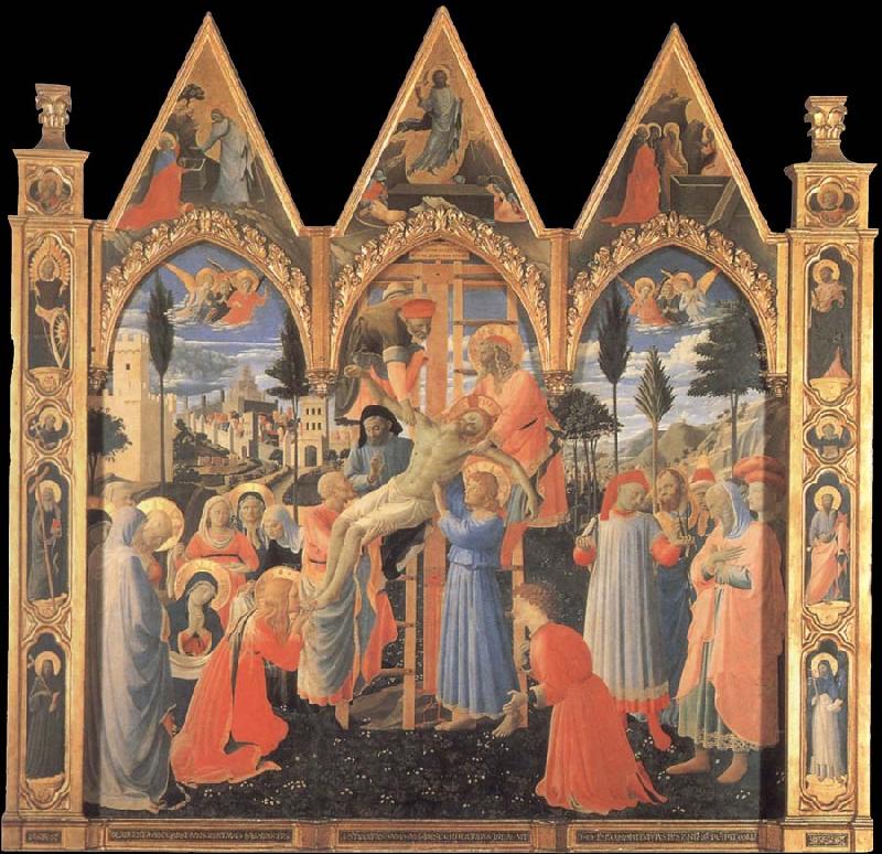 Fra Angelico The Deposition oil painting image